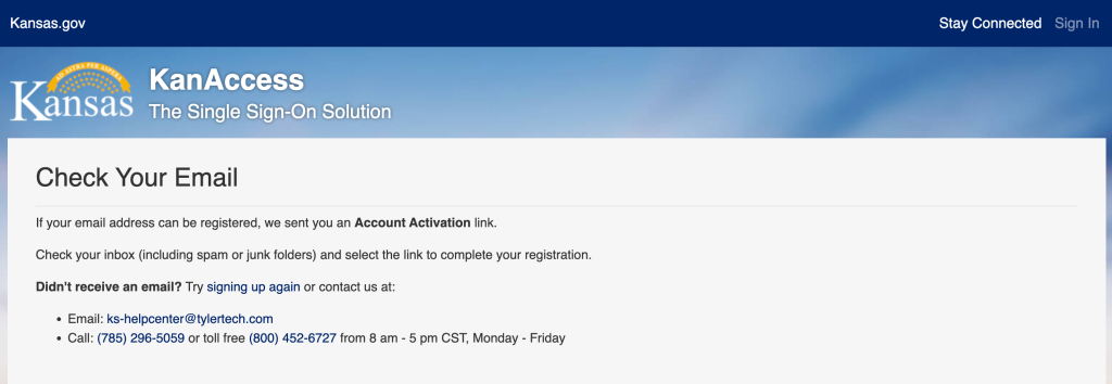 Confirmation
